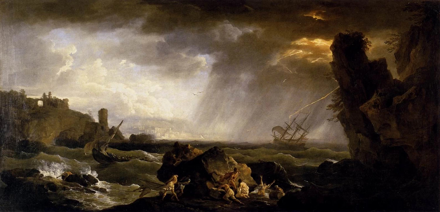  121-Paesaggio marino con tempesta-Musée du Louvre, Paris 